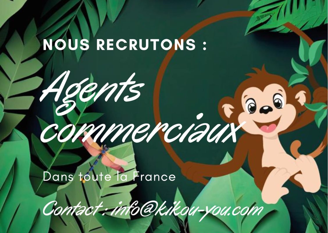 Nous recrutons des agents commerciaux